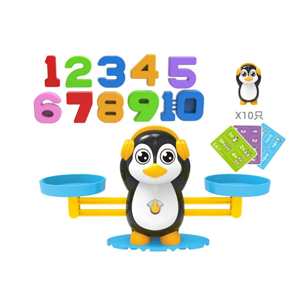 Montessori Math Toy Monkey Balance Baby Montessori Educational Games Number Toy Educational Learning Toys Teaching Material
