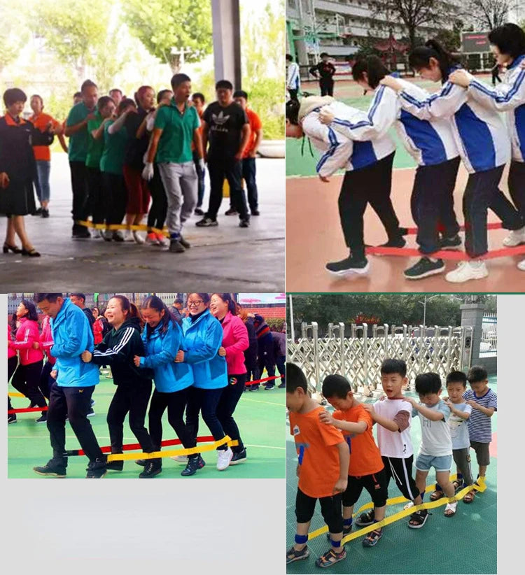 Children Group Outdoor Games Sports Toy Giant Footsteps Group Building Fun Training Adult Team Competition Interactive Equipment