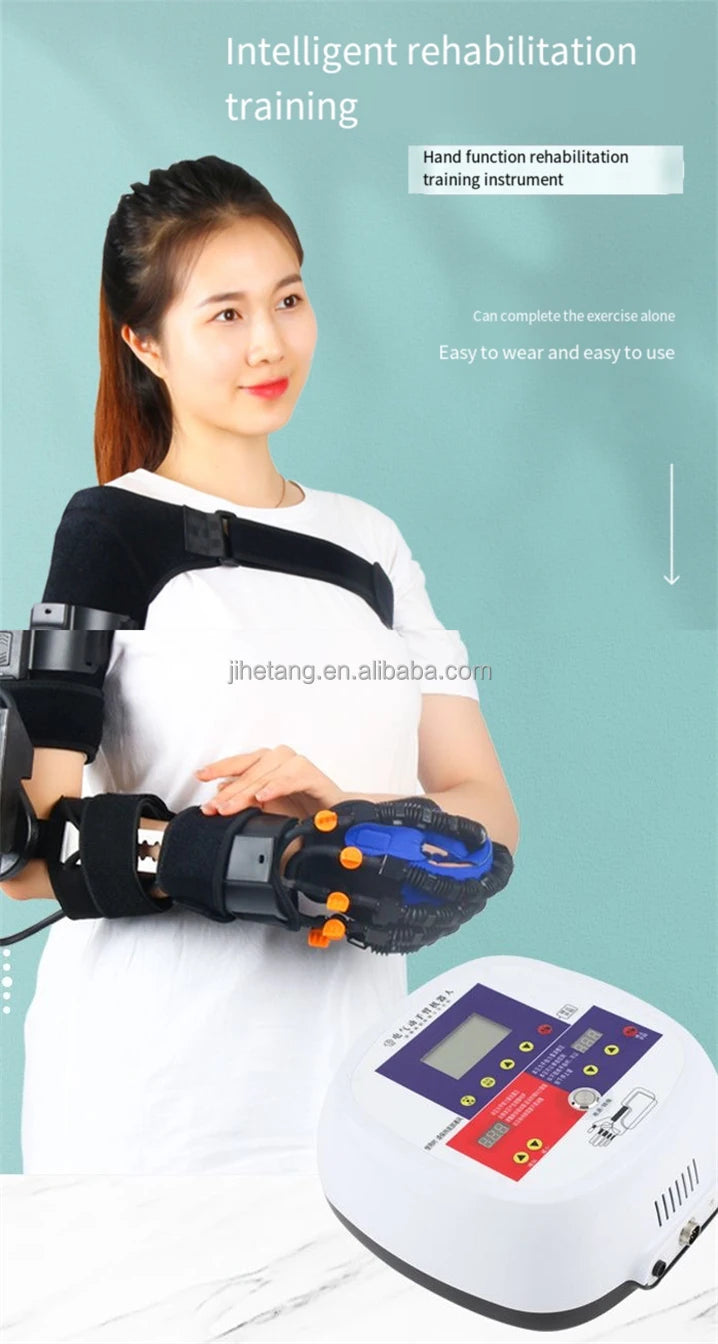 Arm Elbow Joint Multifunctional Combined Rehabilitation Glove Stroke Hemiplegia Cerebral Infarction Flexion Extension Training