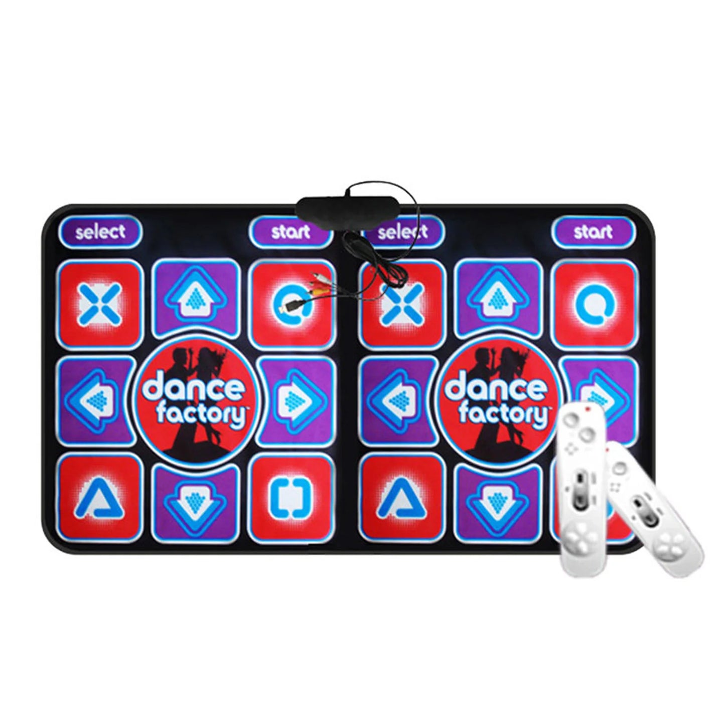 Double Dance Mat For Kids Adults With HD Camera Game Multi-Function Host Dancing Mat For Kids And Adults