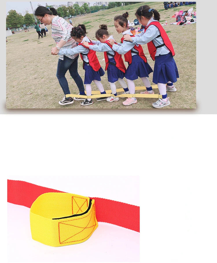 Children Group Outdoor Games Sports Toy Giant Footsteps Group Building Fun Training Adult Team Competition Interactive Equipment