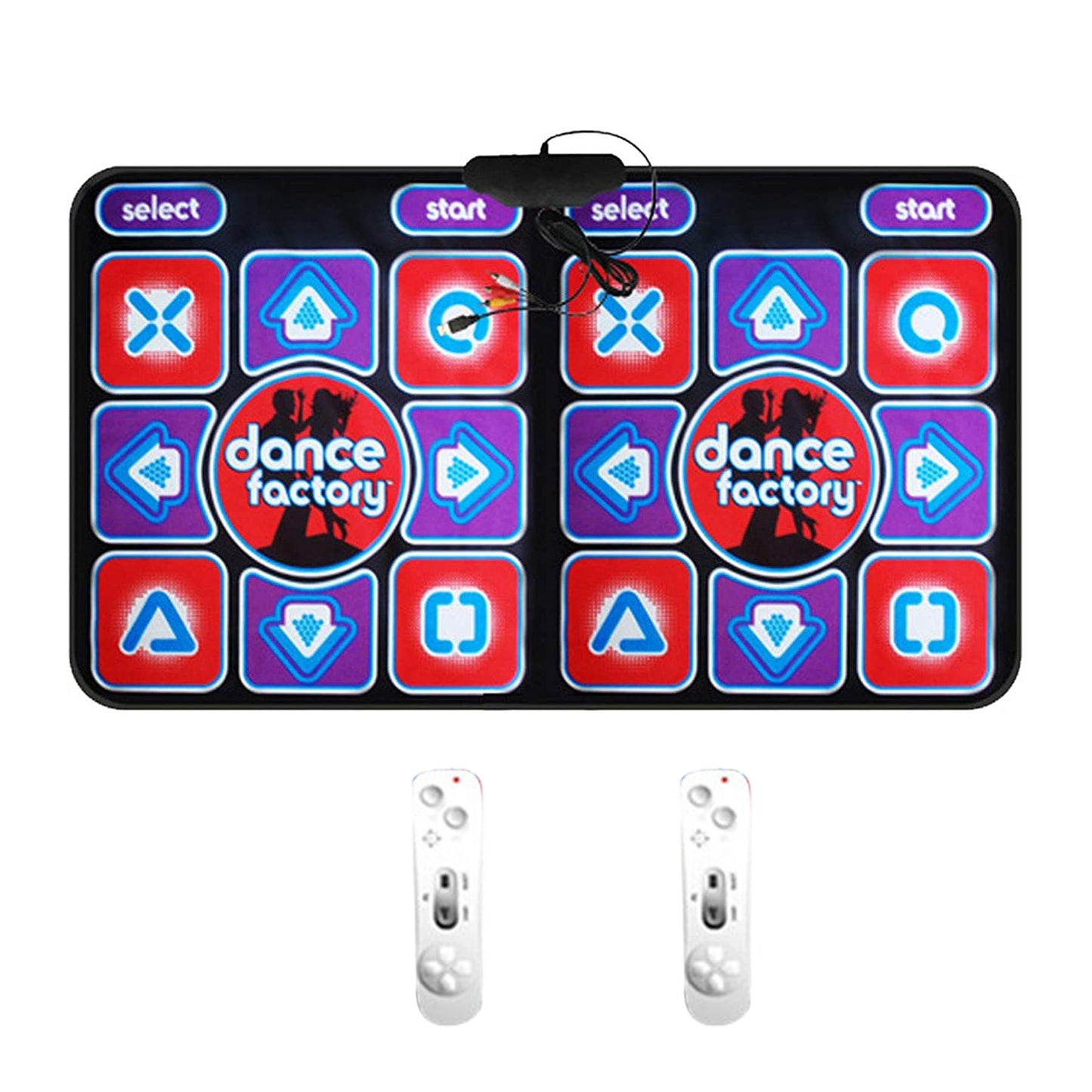 Double Dance Mat For Kids Adults With HD Camera Game Multi-Function Host Dancing Mat For Kids And Adults