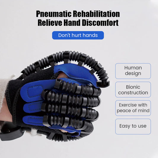 Rehabilitation Robot Glove Hand Finger Training Gloves Stroke Hemiplegia Devices Rehabilitation Hand Function Recovery إعادة تأهيل روبوت قفاز إصبع اليد قفازات التدريب