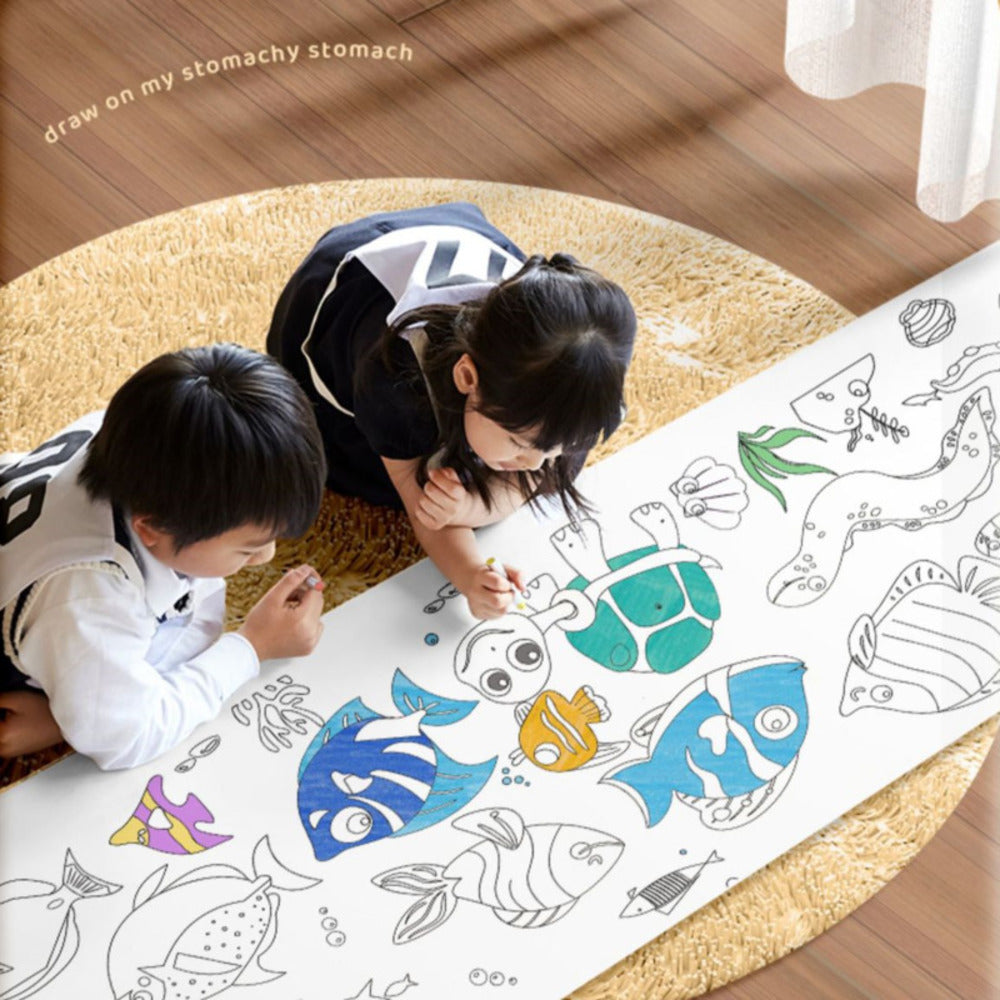 3M DIY Sticky Coloring Roll - Autism Learning & Early Intervention Tool