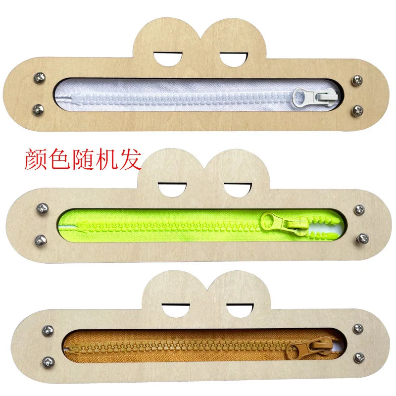 DIY Busy Board Accessories Montessori Education Wooden Game Cognitive Training Infant Early Education Skills Learning Wooden Toy