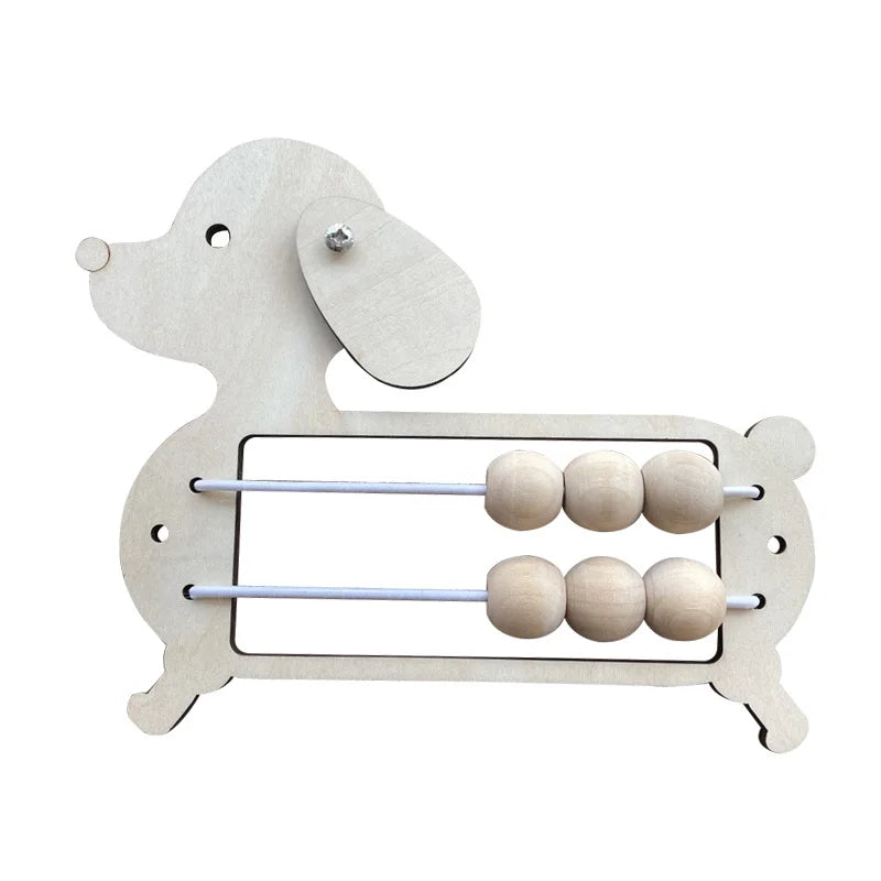 DIY Busy Board Accessories Montessori Education Wooden Game Cognitive Training Infant Early Education Skills Learning Wooden Toy