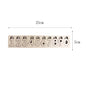 DIY Busy Board Accessories Montessori Education Wooden Game Cognitive Training Infant Early Education Skills Learning Wooden Toy