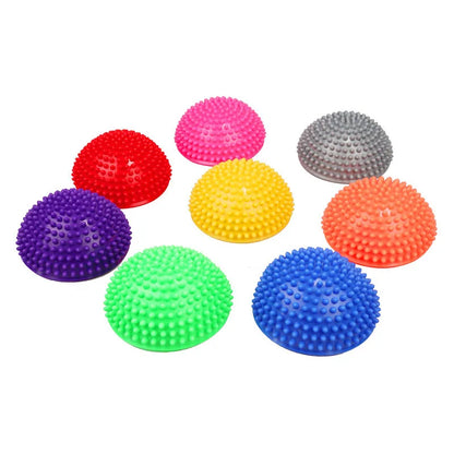 Balance Stepping Stones Set Obstacle Course for Kids Indoor and Outdoor Toy Improves Coordination And Strength Child Safe Rubber