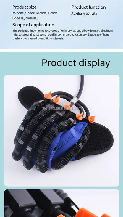 Arm Elbow Joint Multifunctional Combined Rehabilitation Glove Stroke Hemiplegia Cerebral Infarction Flexion Extension Training
