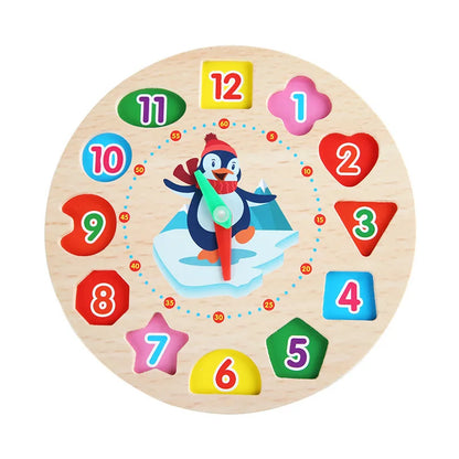 Wooden Montessori Toys for Kids Wood Sorting & Stacking Toys Girt for Girls Boys Color Shape Early Educational Toys for Toddlers